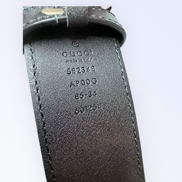Gucci GH Leather Belt 85 - Picture 5 of 5
